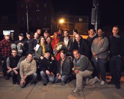 Queen City Crew with Peter McGennis, Vivica A. Fox and Lyriq Bent.