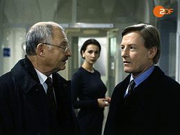 Rolf Schimpf and Manfred Zapatka in The Old Fox (1977)