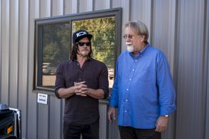 Norman Reedus and Tom Luse in The Walking Dead (2010)