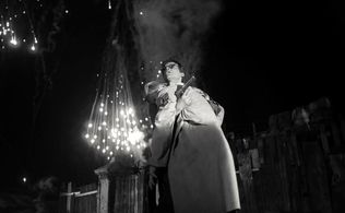 Zbigniew Cybulski and Waclaw Zastrzezynski in Ashes and Diamonds (1958)