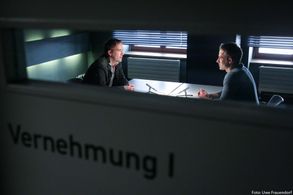 Marco Girnth and Sebastian Achilles in Leipzig Homicide (2001)