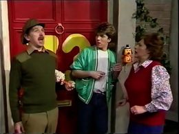 Richard Addison, Neil Buchanan, and Jeannie Crowther in No 73 (1982)