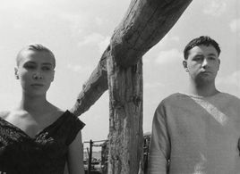 Silvia Monfort and Philippe Noiret in La Pointe Courte (1955)