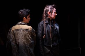 Lachlan Watson and Laura Griffin in Richard III (2016)