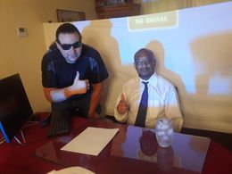 Behind the scenes of MEGSN Sports Break with director Steven Stavrinakis and actor John Squire