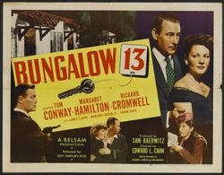 Margaret Hamilton, Tom Conway, Frank Cady, Richard Cromwell, and Marjorie Hoshelle in Bungalow 13 (1948)