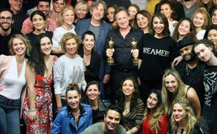 Oscar Winner Director Peter Farrelly visits our class the day after he win of 