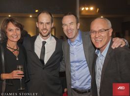 On the Red Carpet at the 'Someone to Carry Me' premiere screening (2015)
