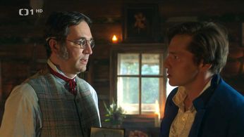 Ondrej Sokol and Jan Nedbal in Krakonosovo tajemství (2022)