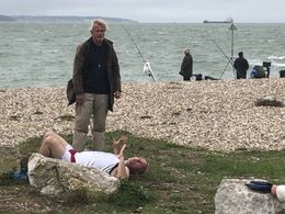 David Cradduck and Rami Hilmi in The Tyro