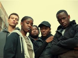 Reniko Francis, Dudley O'Shaughnessy, Kadeem Ramsay, Seraphina Beh, and Micheal Ward in Top Boy (2011)