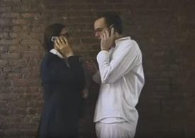 Scott Prendergast and Patricia Buckley in The Delicious (2003)