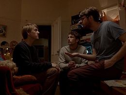 Keegan Joyce, Josh Thomas, and Thomas Ward in Please Like Me (2013)