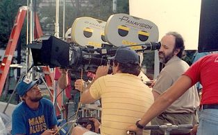 Shooting in Miami with the great dop Steven Poster...