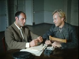Yuriy Bogatyryov and Aleksandr Porokhovshchikov in At Home Among Strangers, a Stranger Among His Own (1974)