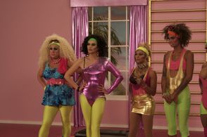 Sutan Amrull, D.J. 'Shangela' Pierce, Braden Chapman, and Manila Luzon in RuPaul's Drag Race (2009)