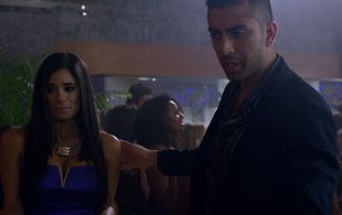 Still of Diane Guerrero and Abraham Makany in Orange Is The New Black (2013)