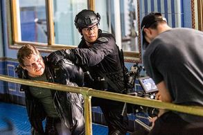 Brett Gipson and David Lim in S.W.A.T. (2017)