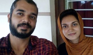 Honey Rose and Shanil Muhammed in Avarude Raavukal (2017)