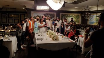 The Cast & Crew of Grindr's first scripted series, Bridesman