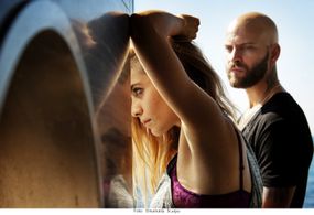 Alessandro Borghi and Greta Scarano in Suburra (2015)