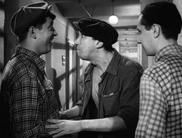 Yuri Belov, Aleksey Kozhevnikov, and Yuriy Nikulin in Unamenables (1959)