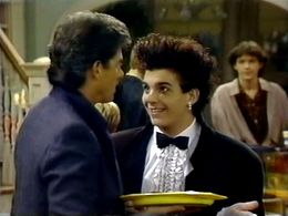 Christopher Daniel Barnes, Doug Sheehan, and Ahmet Zappa in Day by Day (1988)