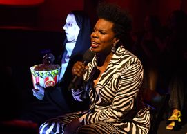 Leslie Jones and Kevin Mazur at an event for 2021 MTV Movie & TV Awards (2021)