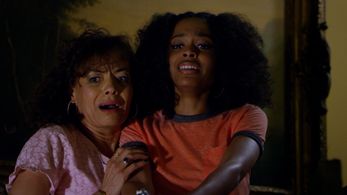 Galyn Görg and Li Eubanks in The Wrong Friend (2018)