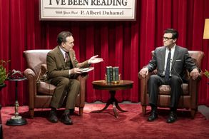 Jefferson Mays and Bryce Pinkham in Julia (2022)