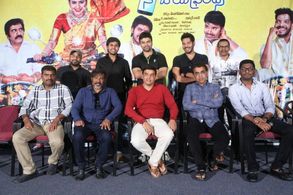 Chota K. Naidu, Sekhar Chandra, Bekkam Venugopal, Noel Sean, Ashwin Babu, Bhaskar Bandi, and Parvateesam at an event for