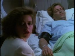 Catherine Disher and Lindsay Merrithew in Forever Knight (1992)