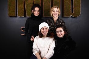 Edie Falco, Jenny Slate, Gillian Robespierre, and Abby Quinn