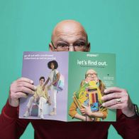 Howie Mandel and Peyton Boulley for Staples Back to School