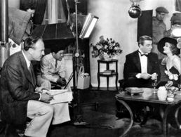 Myrna Loy, James Wong Howe, and W.S. Van Dyke in The Thin Man (1934)