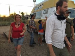 Producer Fiona Walsh Heinz and Director David Heinz and Holger Moncada Jr and Julian Gopal