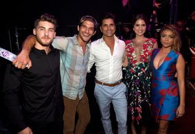 John Stamos, Sarah Hyland, Tyler Posey, Cody Christian, and Shelley Hennig at an event for Teen Choice Awards 2016 (2016