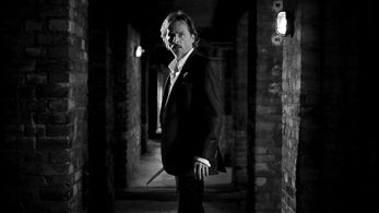 German actor DAVID C. BUNNERS on the set of 