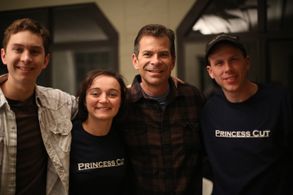 Rusty Martin, Sheilah Munger, Rusty Martin, Sr. and Paul Munger on Princess Cut