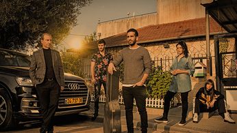 Dafna Dekel, Sasson Gabay, Bar Tzabary, Adi Alon, and Kim Or Azulay in Menagen VeShar (2021)