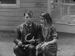 Buster Keaton and Sybil Seely in One Week (1920)