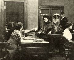Walter Edwin and Gertrude McCoy in The Usurer's Grip (1912)