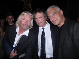 With Sir Richard Branson