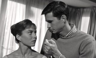 Anthony Perkins and Donna Anderson in On the Beach (1959)
