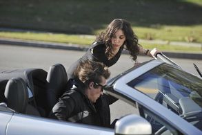 Erica Dasher and Nick Roux in Jane by Design (2012)