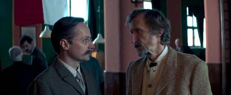 Vladimír Javorský and Jaroslav Plesl in The Last Race (2022)