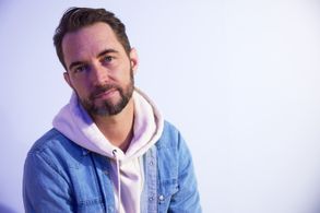 Kyle Hausmann-Stokes at an event for My Dead Friend Zoe (2024)