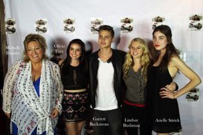 Michelle Danner at the Premiere fo Hello Herman with Garrett Backstrom