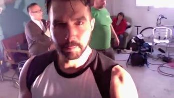 Jonny McGovern, Michael Serrato, and Nico Santos in Jonny McGovern: Sexy Nerd (2011)