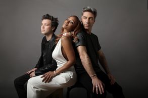 Nick was one of the members of Electropop band Exotik Robotz in this photo is also Phil Kadet & Christiana Blain